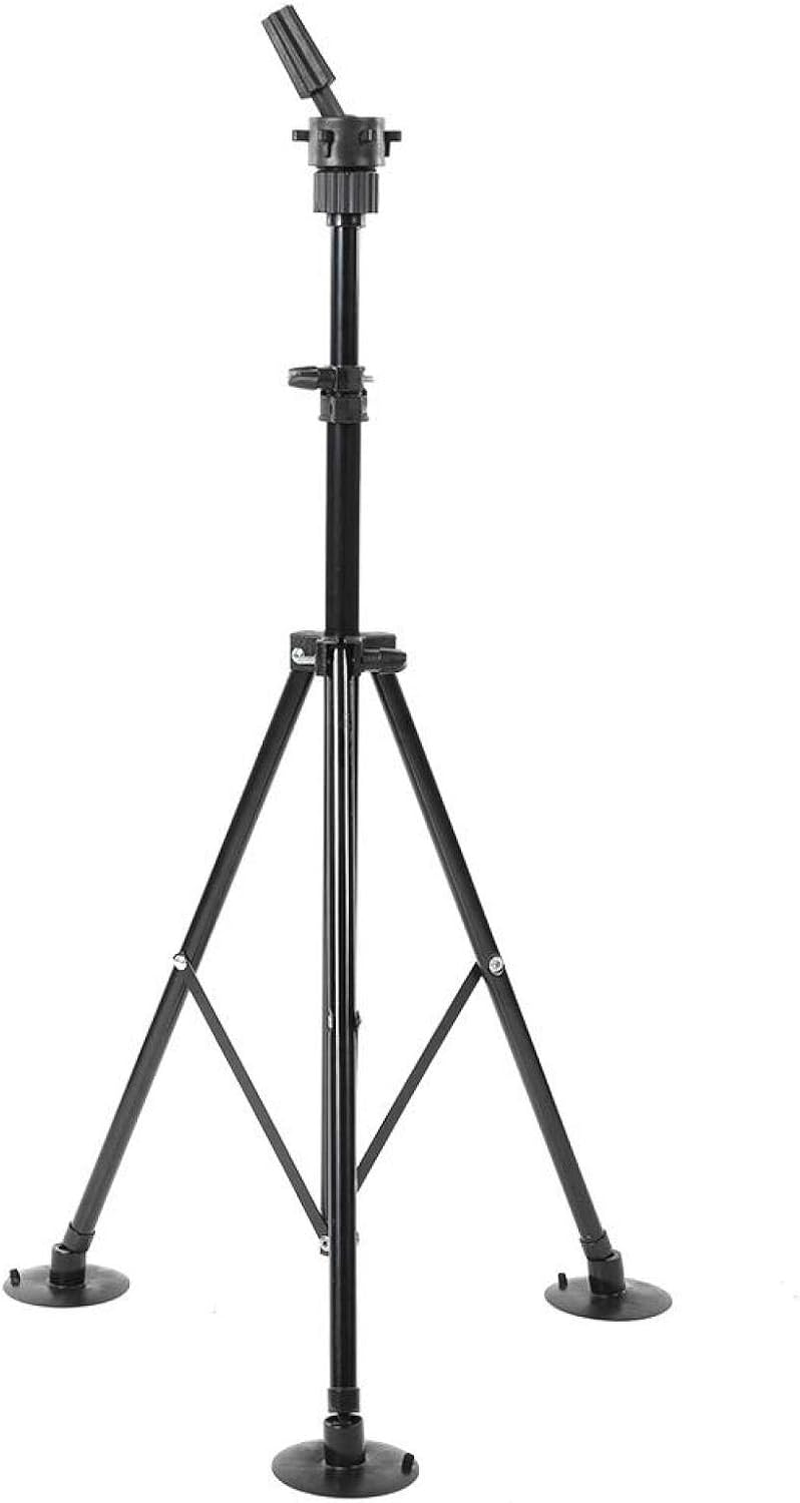 Strong Mannequin Tripod, Wig Head Stand, for Hair Salons Home School Barbershopsblack image number 3