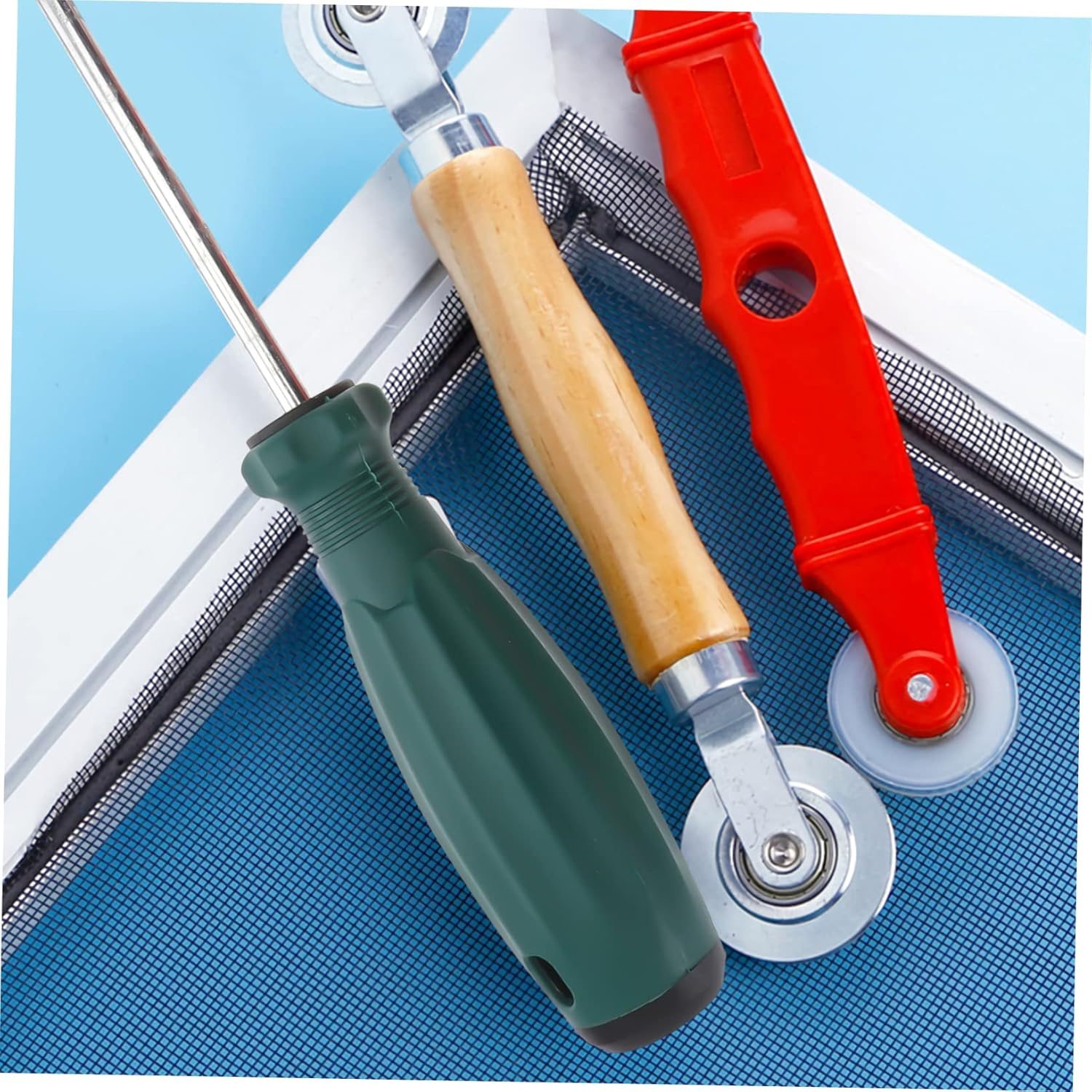SEWOART 1Set Screen Rolling Tool Spline Roller Tool for Window and Door Screens Durable Spline Roller for Efficient Screen Installation and Repair image number 6