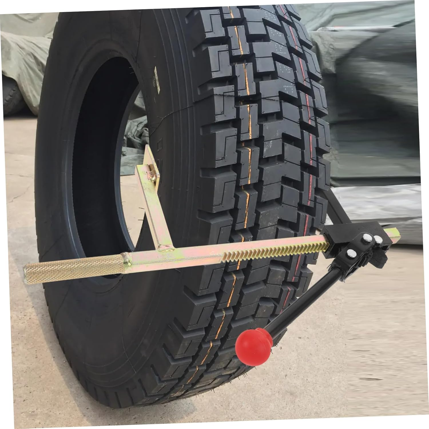 WEKADRIN Robust Tire Spreader for Truck Automotive Tyre Repair Expander Manual Hand Expander Tool Easy Tire Changing image number 6