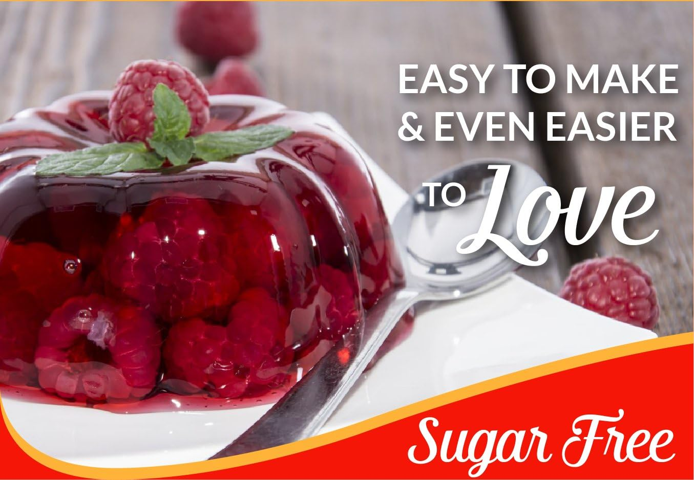 Royal Raspberry Gelatin Dessert Mix, Sugar Free and Carb Free (12 - .32Oz Boxes) image number 5