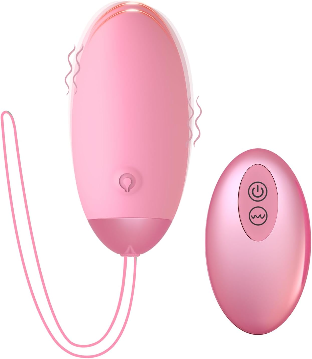 COREXPOWER Remote Control Vibrator for Women, Wearable Wireless Remote Vibrator Adult Toy, Mini Egg Shape Vibrator Bullet, Vibrating Ball for Women, Little Pink Rem