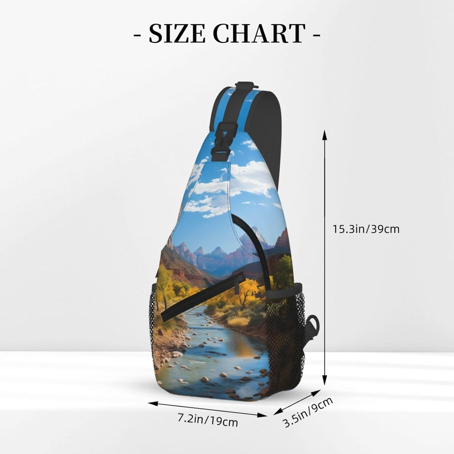 Glbnsheric Sling Bag for Women Men Crossbody Bag Sling Backpack Flamingo Bird Cross Body Bag Adjustable Chest Bag - Flamingo Bird image number 3