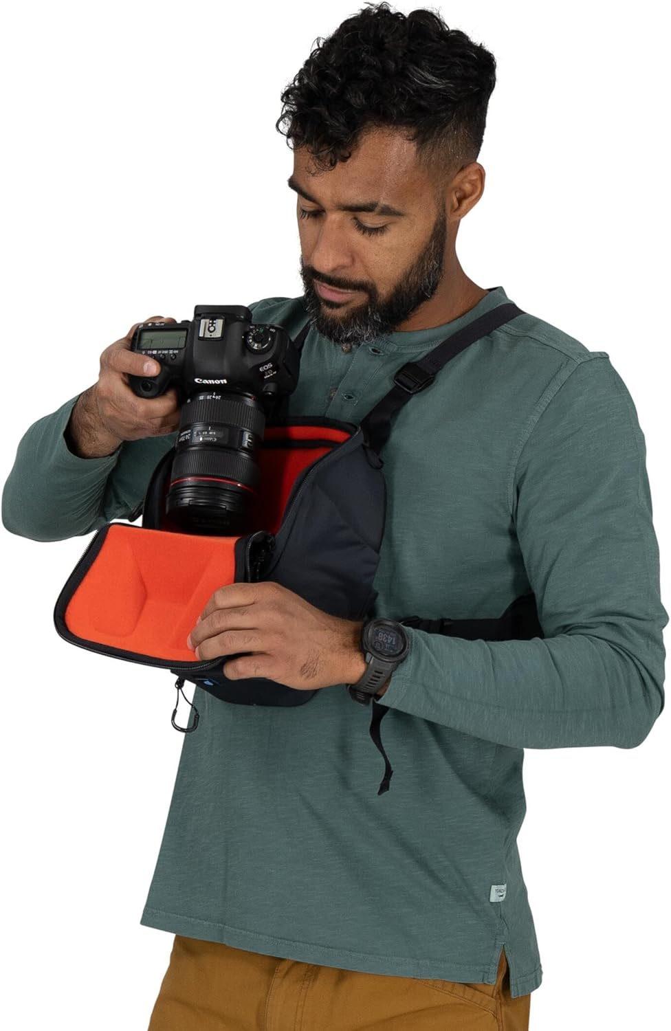 Osprey Camera Chest Rig, Charcoal Grey image number 5