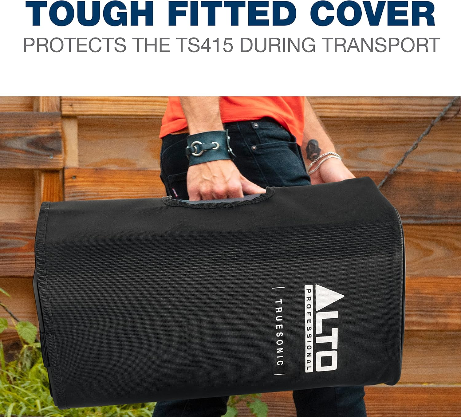Alto Professional TS415 Cover &ndash; Durable Slip-On Cover for TS415 Active Powered PA Speaker image number 2