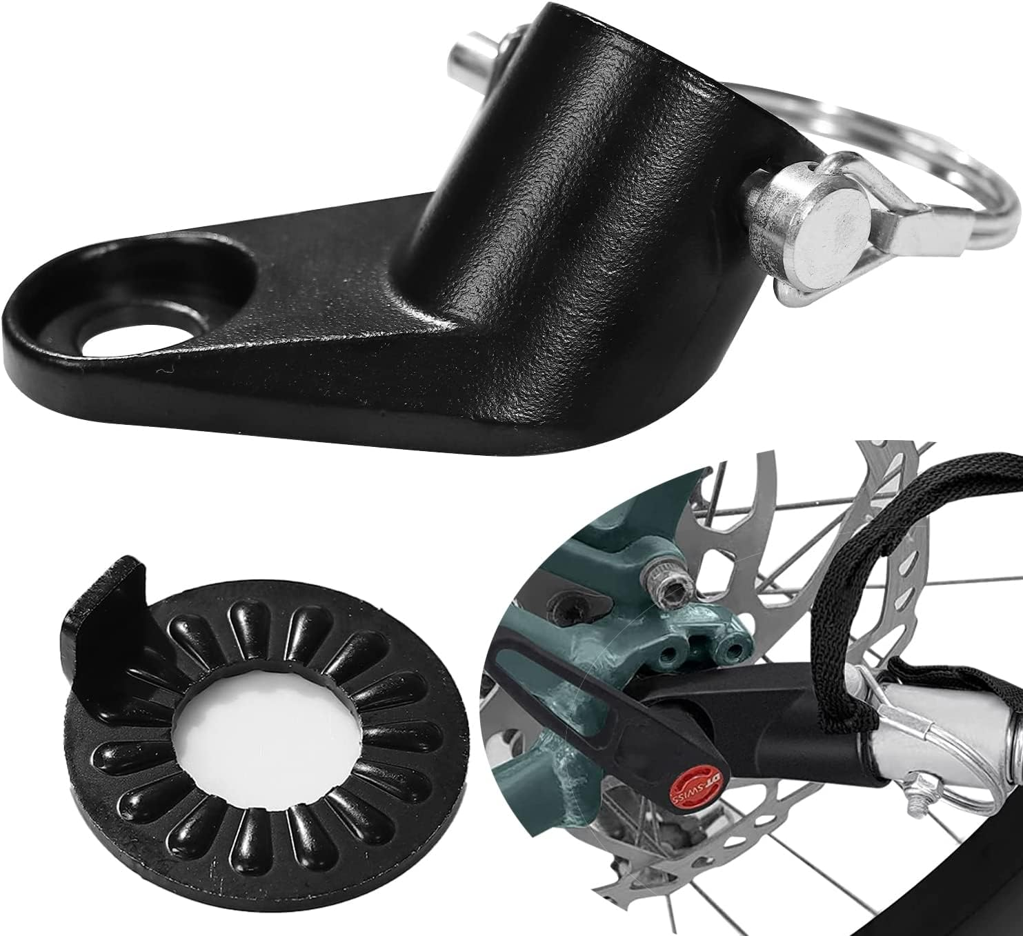 Bike Trailer Hitch Coupler for Instep and Schwinn Bike Trailer,Bike Trailer Connector Parts for Bike Coupler for Kids/Dog,Replacement Bicycle Trailer Attachment for Baby/Pet Bike Trailers image number 5