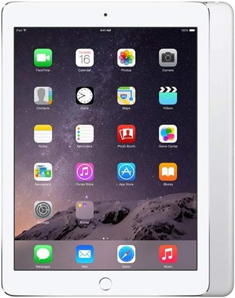 Apple Ipad Air 2 Wi-Fi + Cellular [16GB] [Silver] (Renewed)
