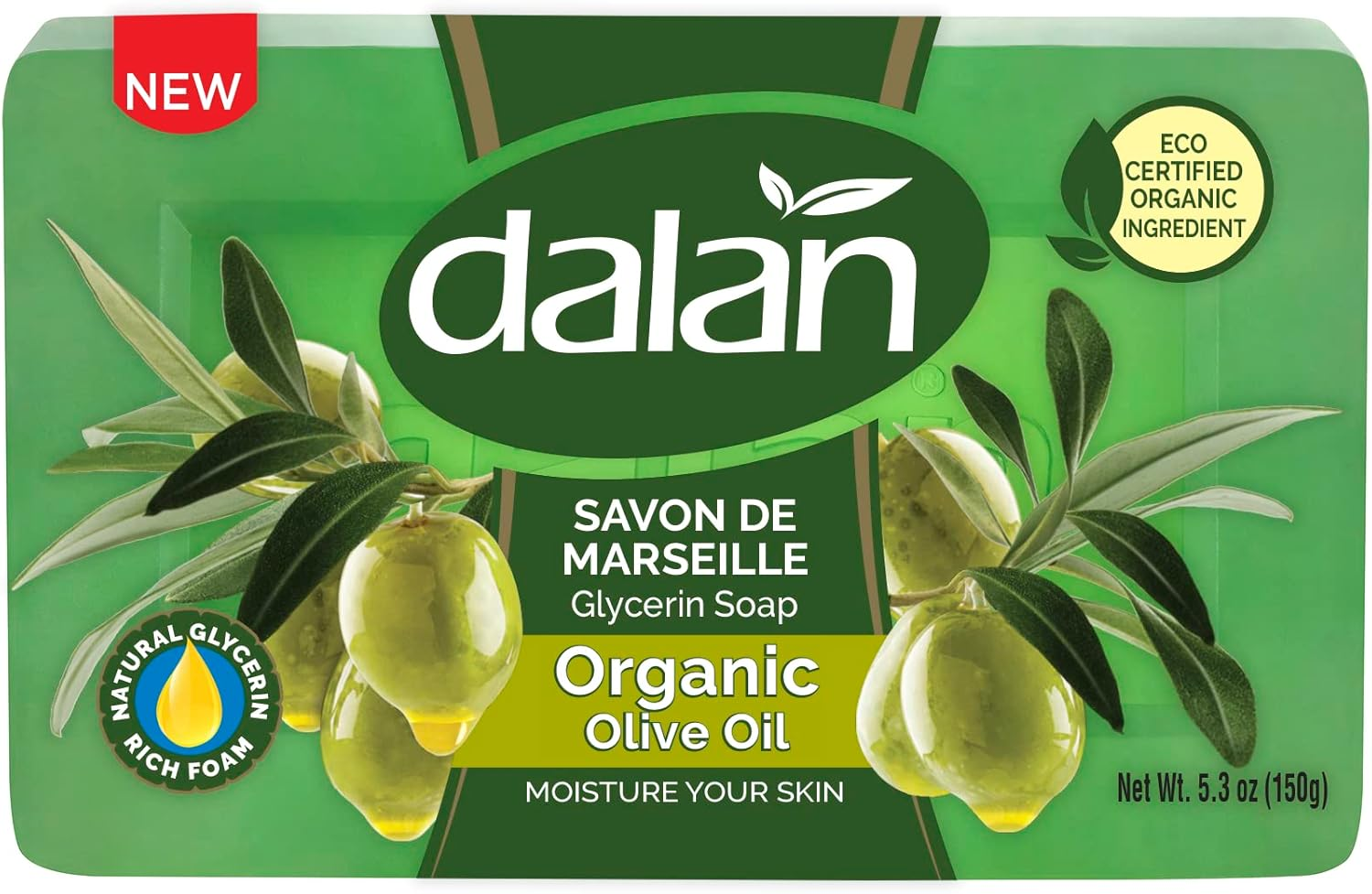 Dalan Glycerine Olive Oil Soap 180G