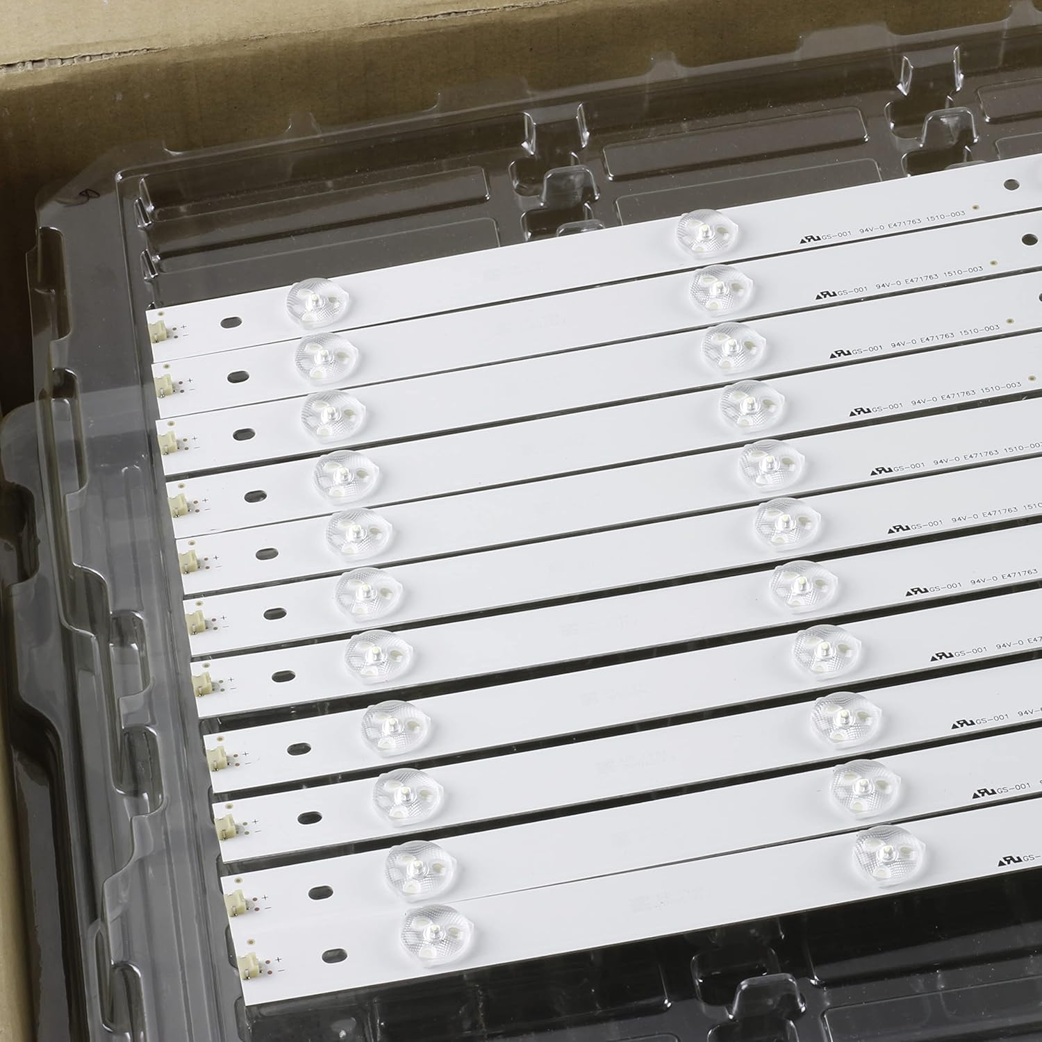 ALMVIS 11 Pcs/Set LED Backlight Strip HD500DF-B54/58 LTDN50D LTDN50K LTDN50K220WTEU T550HVN07.1 SVH500A24 LTDN50D36TUK LED TV Light(1 Set 11Pcs) image number 5