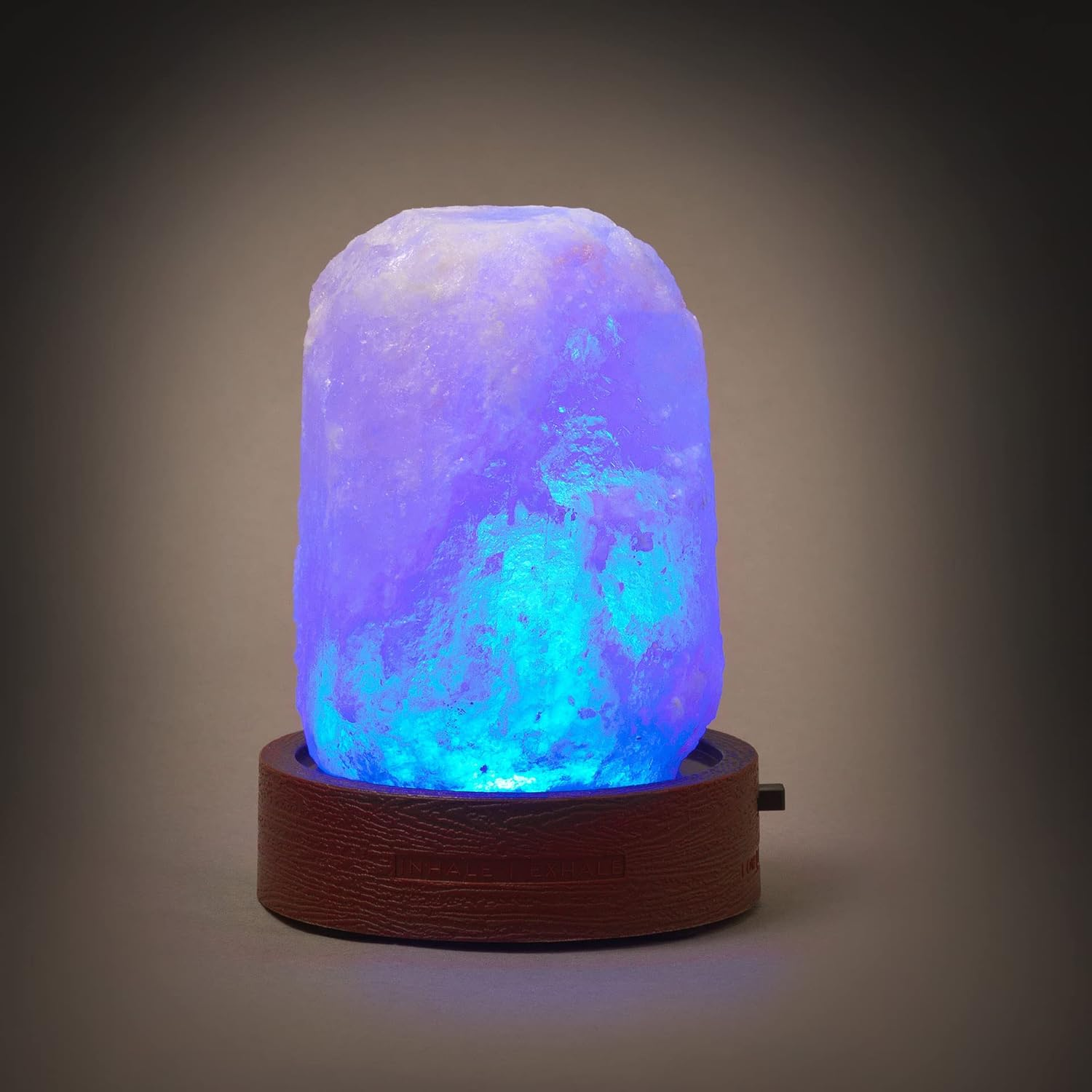 Legami - Himalayan Salt Lamp, Mini, &Oslash; 7 Cm, 300/400 G, Chromotherapy, Natural Shape, Luminous Effect, Batteries Not Included, Handmade image number 5