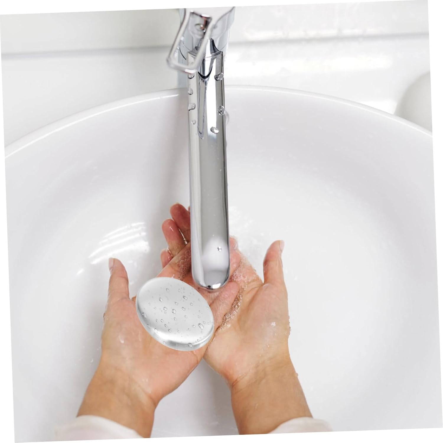 ABOOFAN 2Pcs Stainless Steel Odor Removing Soap Bar for Kitchen Home Metal Soap Eliminates Smells Compact Odor Absorber for Hands Reliable Stainless Steel Construction image number 2