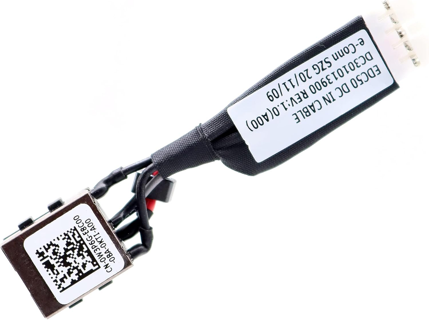 Deal4Go 0W3P6G W3P6G EDC50 Dc-In Power Jack Cable for Dell Latitude 5500 5501 5502 5505 Precision 3540 3541 3542 DC301013900 image number 1