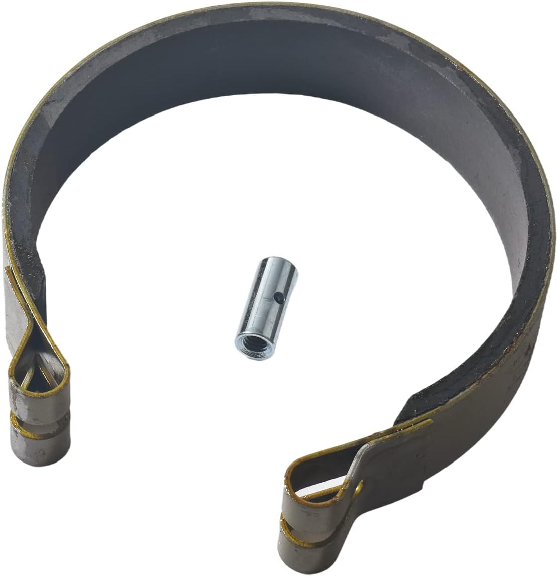 Rear 4" Drum Brake Band Pin with 65" Cable for Go Kart 5/8" Bore & 3/16" Keyway Black for Mini Bike 212Cc 196Cc 6.5Hp Dune Buggies Drift Trike Heavy Duty Go Kart Cart with Hardware Kit image number 2