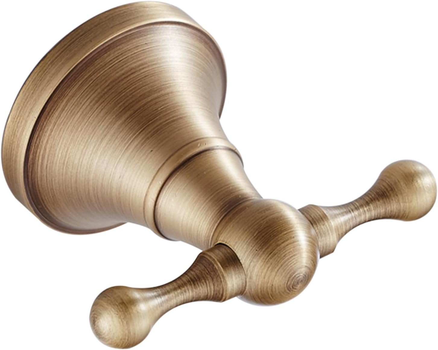 Flybath Coat Hook Antique Brass Towel Robe Hooks Bathroom Kitchen Accessories Wall Mounted, Brushed Bronze image number 3