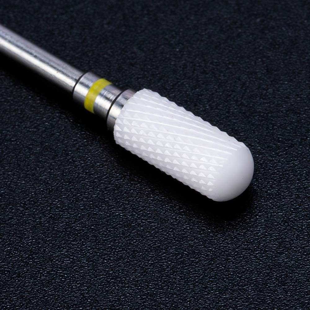 Natury Nails Ceramic Drill Bit for Nail Lathe Machine Manicure Pedicure Nail Polish Acrylic Nails Gel Nails Grain image number 1
