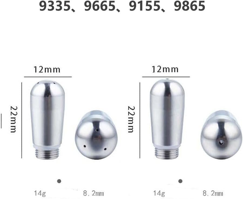 JOYSOG Steam Wand for Delonghi 9 Series 9335/9665/9155/9865 Coffee Machine Nozzle, Espresso Machine Steam Wand Tip Part Replacement (1 Holes) image number 3