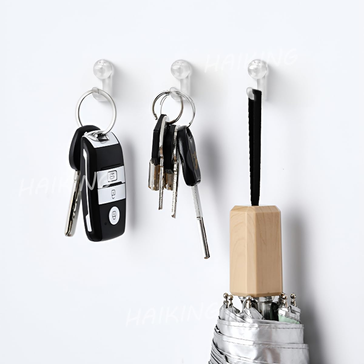 Pin Tack Hooks, 100 PCS Thumb Tacks Hook for Photo Walls, Bulletin Boards (2.3 X 1.4 Cm/0.9 X 0.55 In) image number 2