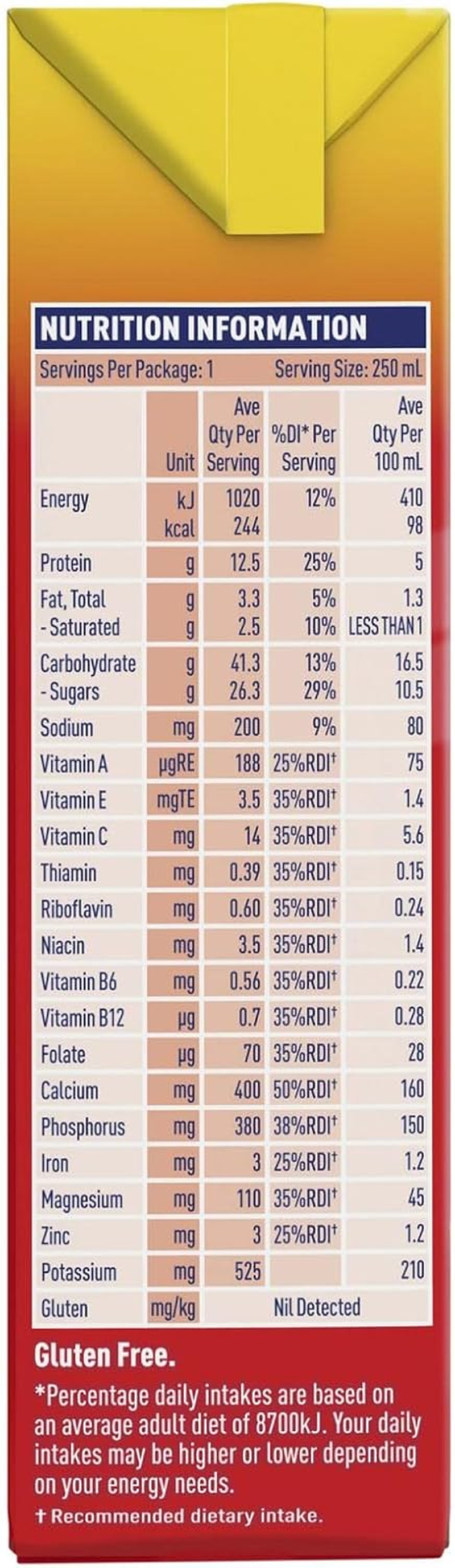 Nestle Sustagen Dutch Chocolate Flavour Drink 250 Ml image number 3
