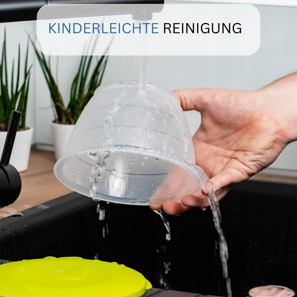 Westmark 4004094000232 Bowl, Strainer, Lid, Green image number 1