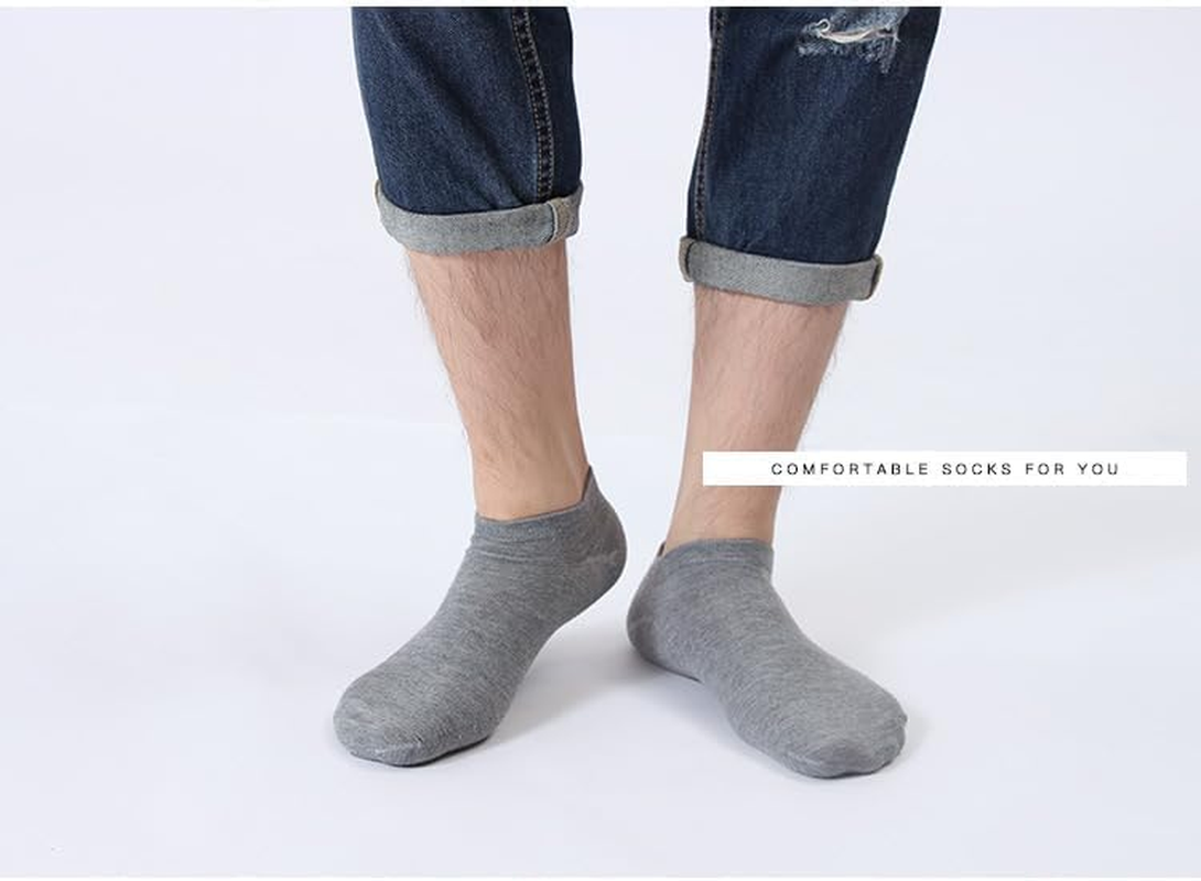 5-Pack Unisex Socks - Ultra-Thin Bamboo Ankle Socks | Barefoot Feel and Non-Slip | One Size Fits All, Low-Top and Invisible | Breathable for Everyday Wear (Black) image number 3