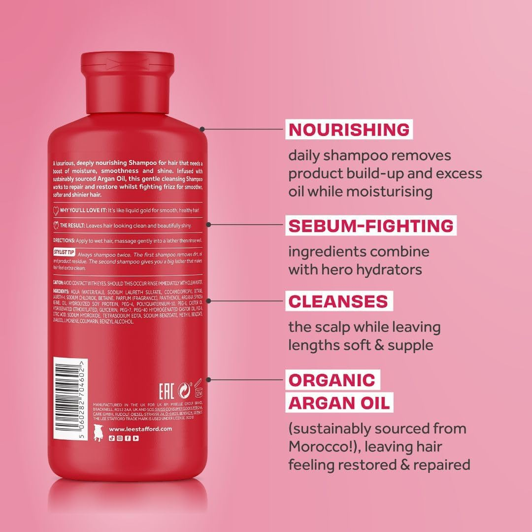 Lee Stafford Argan Oil from Morocco Nourishing Shampoo 250 Ml image number 5