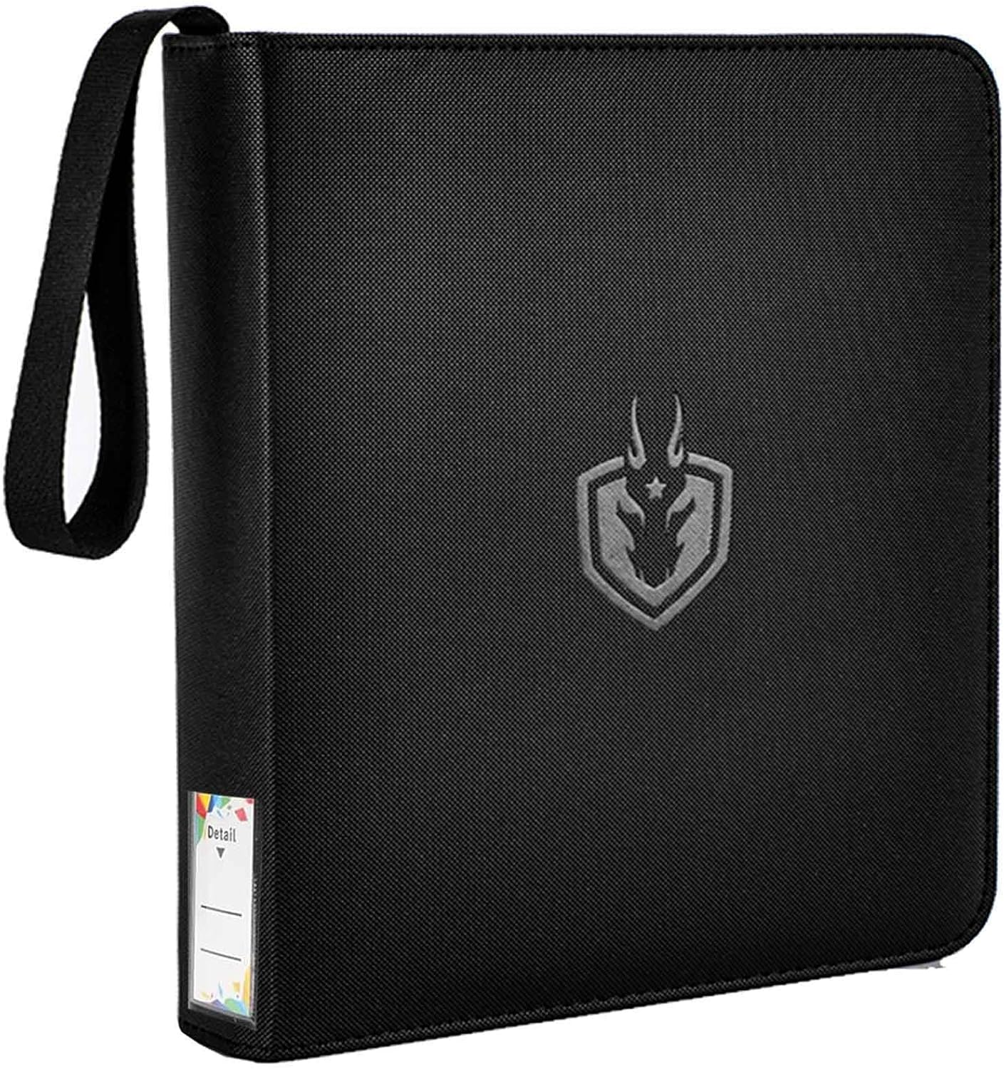 Jumbo Card Binder with 100+Sleeves Fit XL Oversized Jumbo Cards - Premium Penny Sleeves,3-Ring Jumbo Card Binder for Oversized Cards 5.9 X8.1 Inch. image number 2