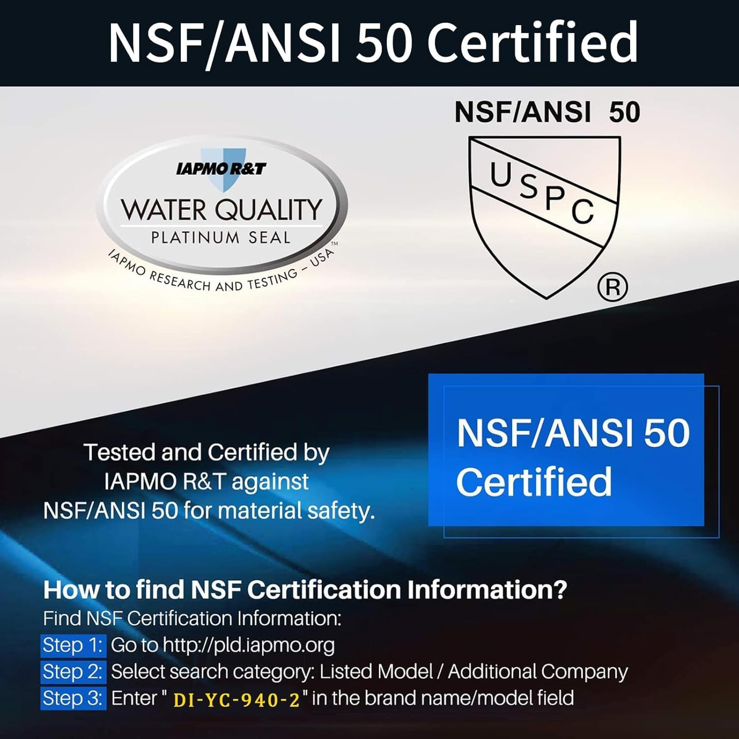 Ditole Hot Tub Filter Replacement Compatible with Unicel 6Ch-940 Spa Filter(1 1/2"" Coarse Thread), 817-0050,PWW50P3 Spa Filter, Filbur FC-0359, 25252, 03Fil1400,Screw in SAE Trilobal Fiber (2 Pack) image number 6