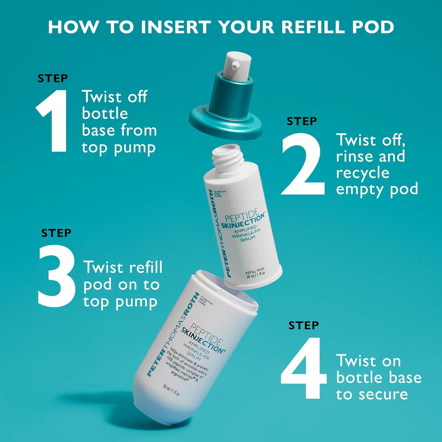 Peter Thomas Roth | Peptide Skinjection Amplified Wrinkle-Fix, Clinically Proven for Anti-Aging and Loss of Firmness, Matrixyl and Argireline, for All Skin Types image number 5
