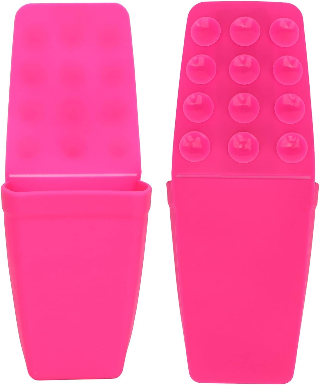 Professional Silicone Heat Resistant Mat Pouch for Hair Straightener, Portable Travel Mat and Cover for Curling Iron, Flat Iron, Silicone Mat Pouches for Hot Hair Styling Tools (Pink) image number 5