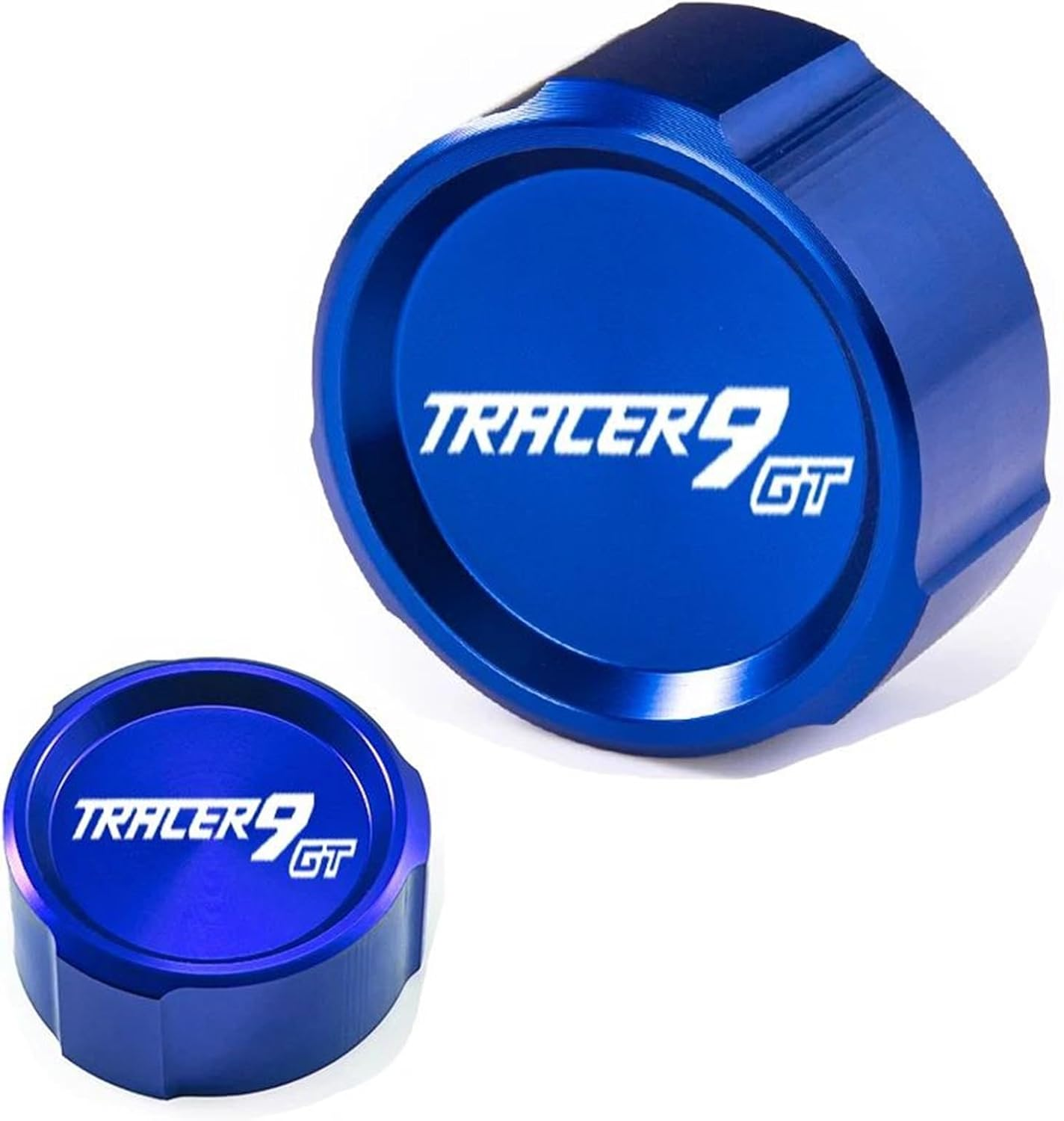 XINMINGYUE Fit for Yamaha Tracer 9Gt TRACER 9 GT 2021 2022 Motorcycle Front and Rear Brake Fuel Tank Cap Reservoir Cap Protection Accessories Accessories(9Gt Blue) image number 5