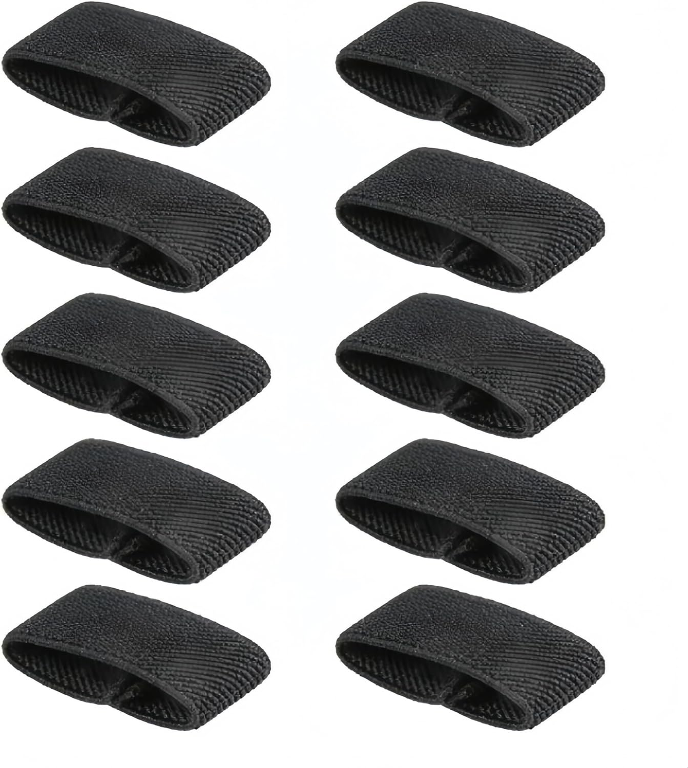 10 Pieces Elastic Belt Holders, Webbing Loop Accessories,Strap for Trousers, Belt Strap Holder for Backpacks image number 3