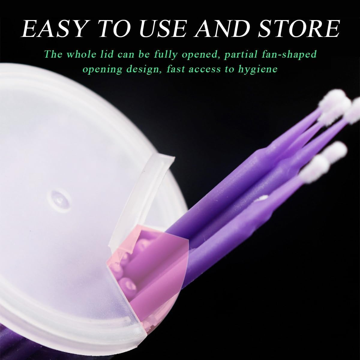 300 PCS Automotive Paint Tools&Equipment,Auto Paint Touch up Sticks,Touch up Brush,Paint Chip Repair Brushes,Micro Brushes for Painting,Car Paint Touch up Brushes,Chip Repair Brushes Kit image number 4