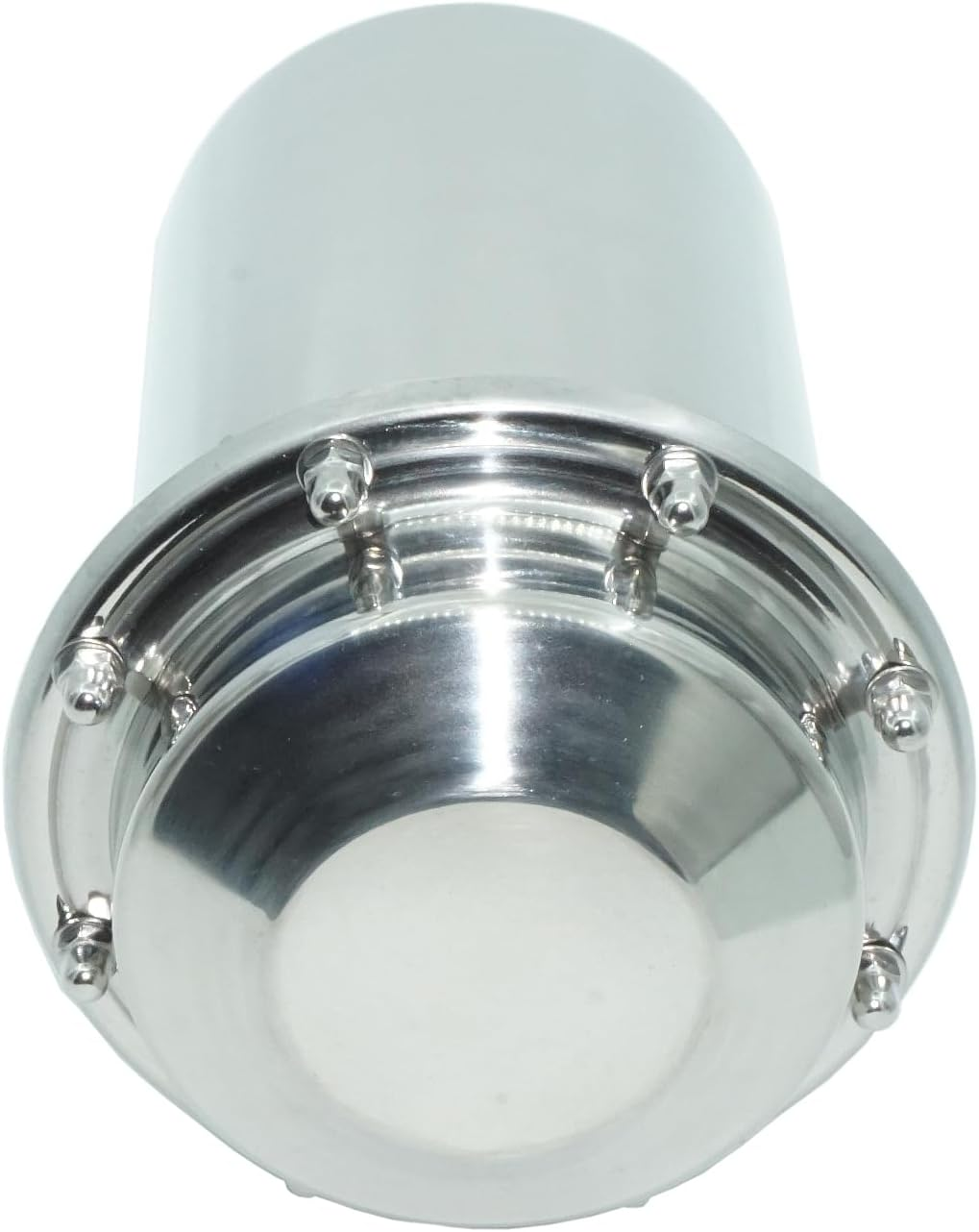 Soclaay Stainless Steel Time Capsule Anti-Corrosion Waterproof Storage Container for Keepsakes Letters Cards Photos and All Important Memories Storage and Commemorate (8.1 INCH) image number 5