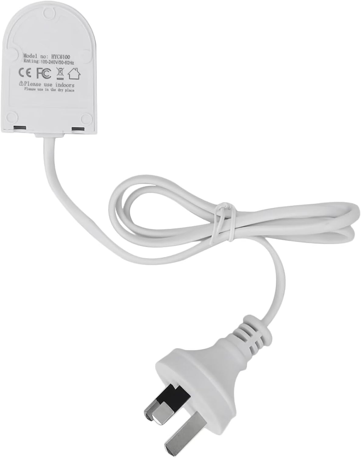 Charger Base for Philips-S Sonicare, Electric Toothbrush Charger HX6100 Replacement for Philips-S Sonicare Kids/Protective Clean 4100 5100 5300 HX3000 HX6000 HX8000 - White Power Cord 3-Plugs image number 6