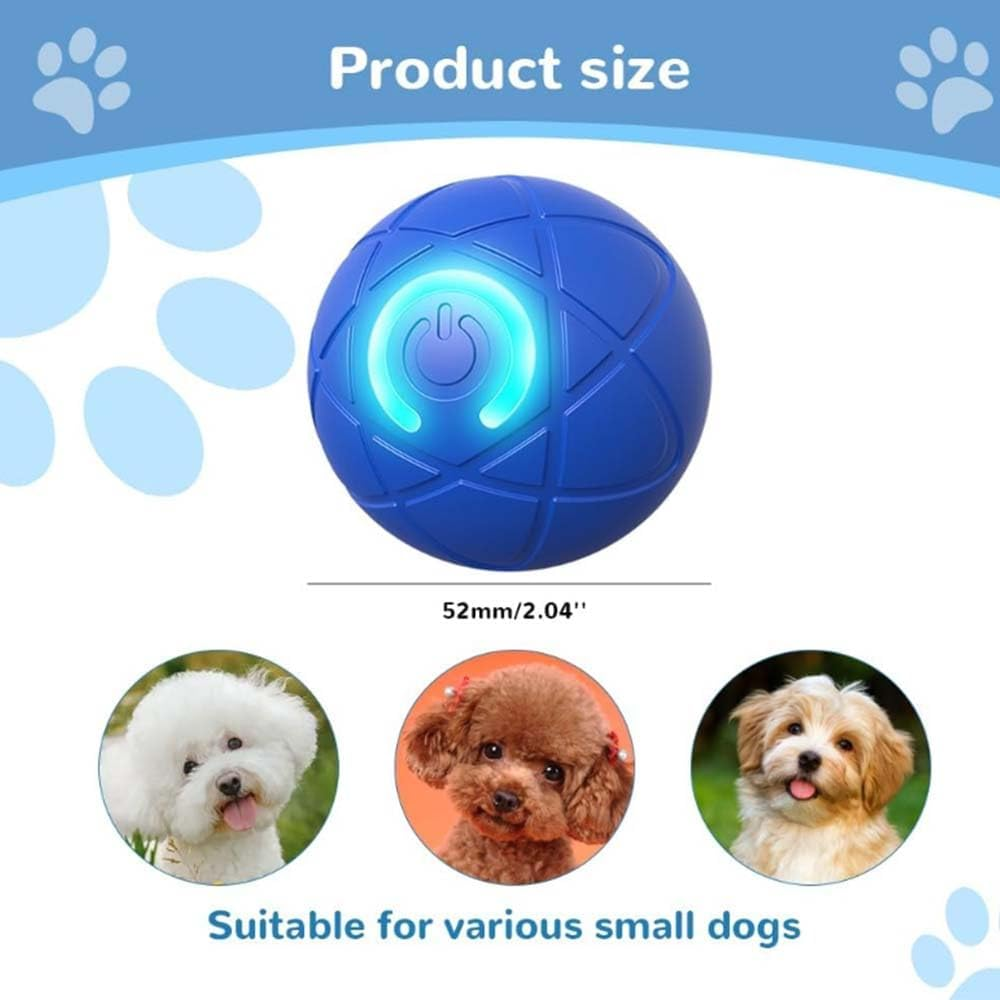 DWYYWSM Interactive Vibrating Dog Ball, Shaky Ball Toy Dogs, Automatic Moving Dog Toy Ball Smart USB image number 1