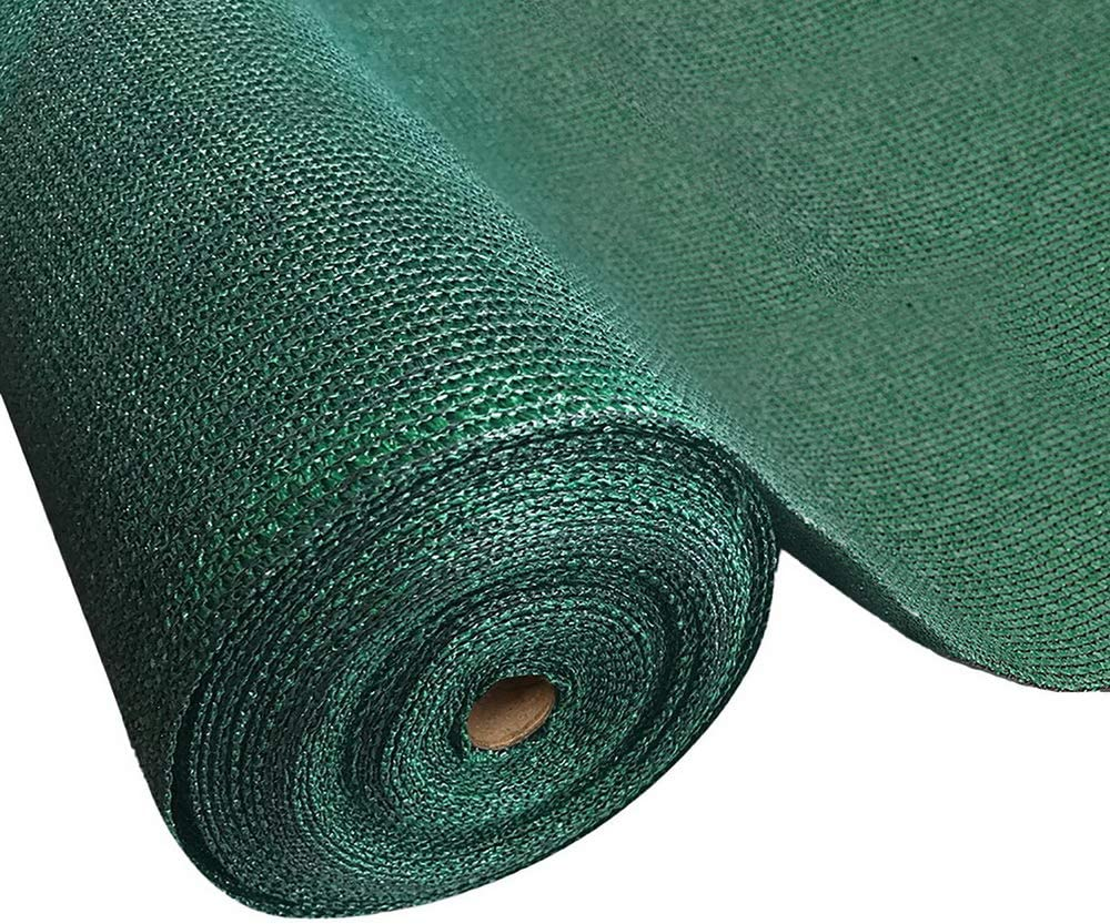 Instahut 50% Shade Cloth 3.66X30M Shadecloth Sail Heavy Duty Green image number 3