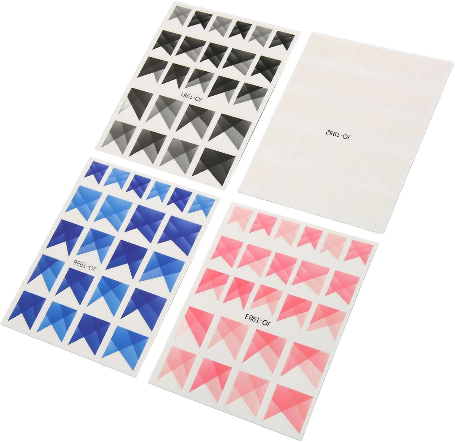 French Nail Stickers Waterproof Nail Art Decoration Stickers Home Use Nail Salon image number 6