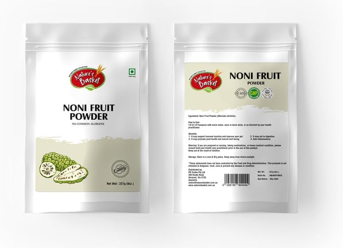 Natures Basket Noni Fruit Powder &ndash; 227G