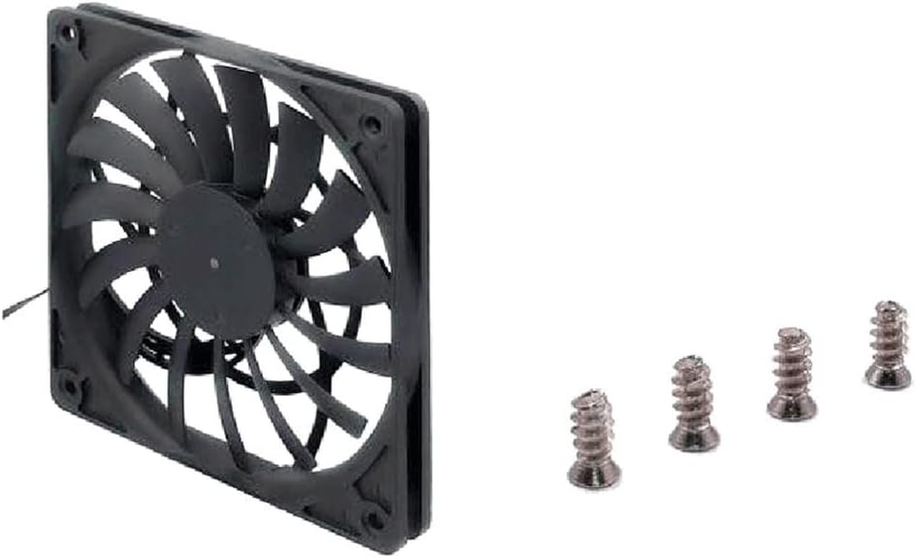 Mute 120Mm 12Cm PWM Cooling Fan Slim 12Mm,New 120X120X12Mm DC 12V 0.25A 1400RPM Computer PC Case Chassis Cooler Quiet image number 1