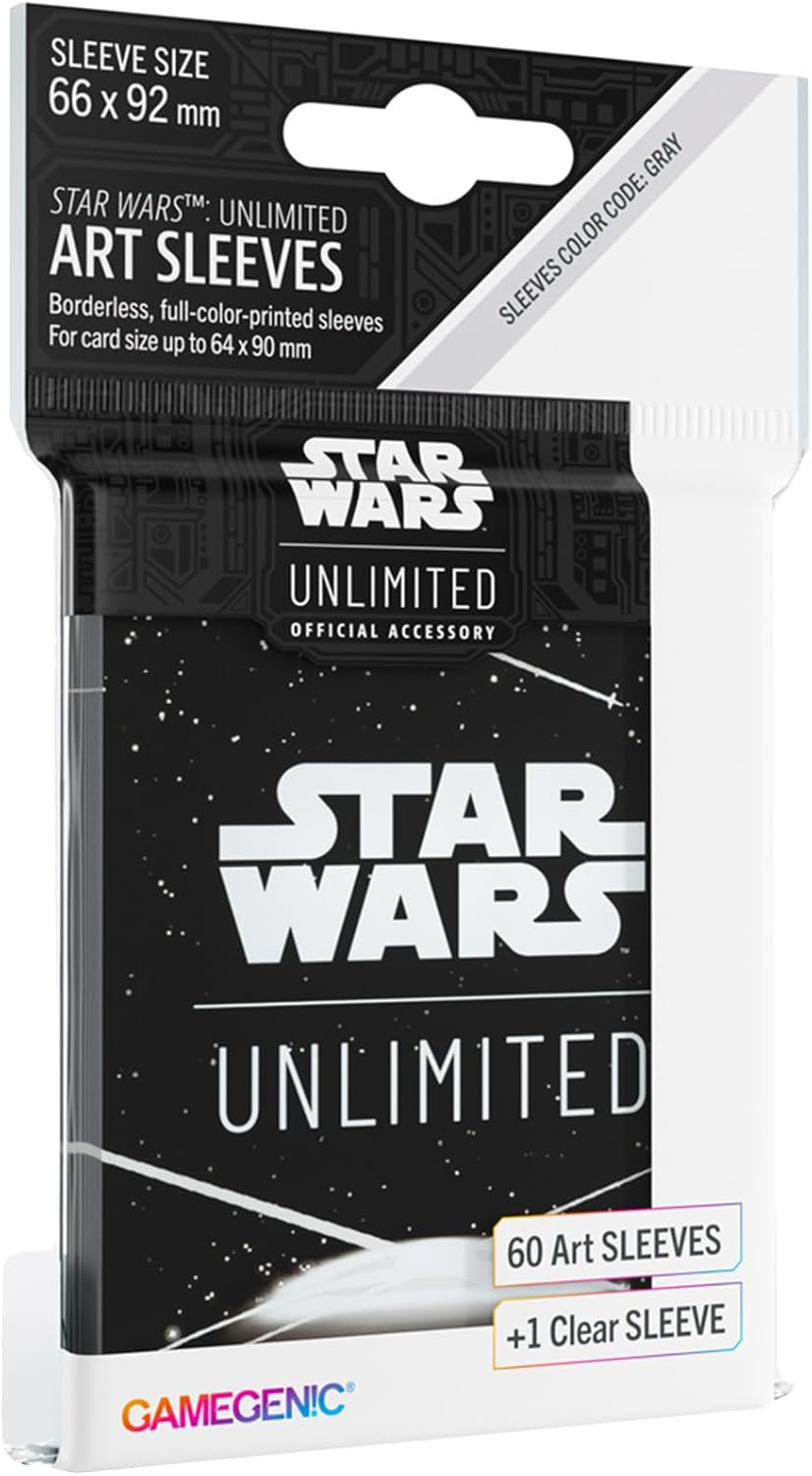 Gamegenic Star Wars: Unlimited Card Back White Art Sleeves