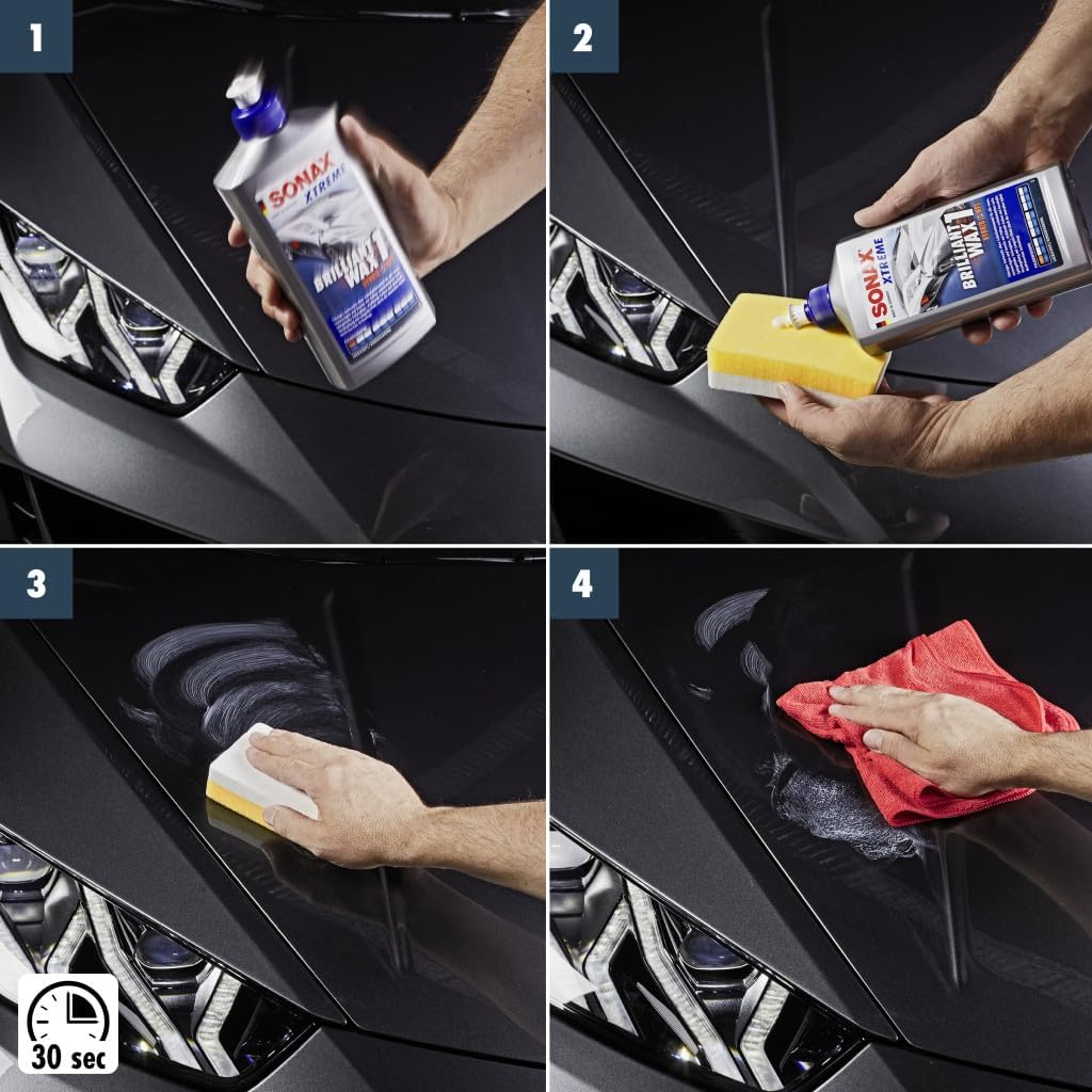 SONAX Australia Xtreme Brilliant Wax 1 Hybrid NPT Car Care 500Ml image number 1