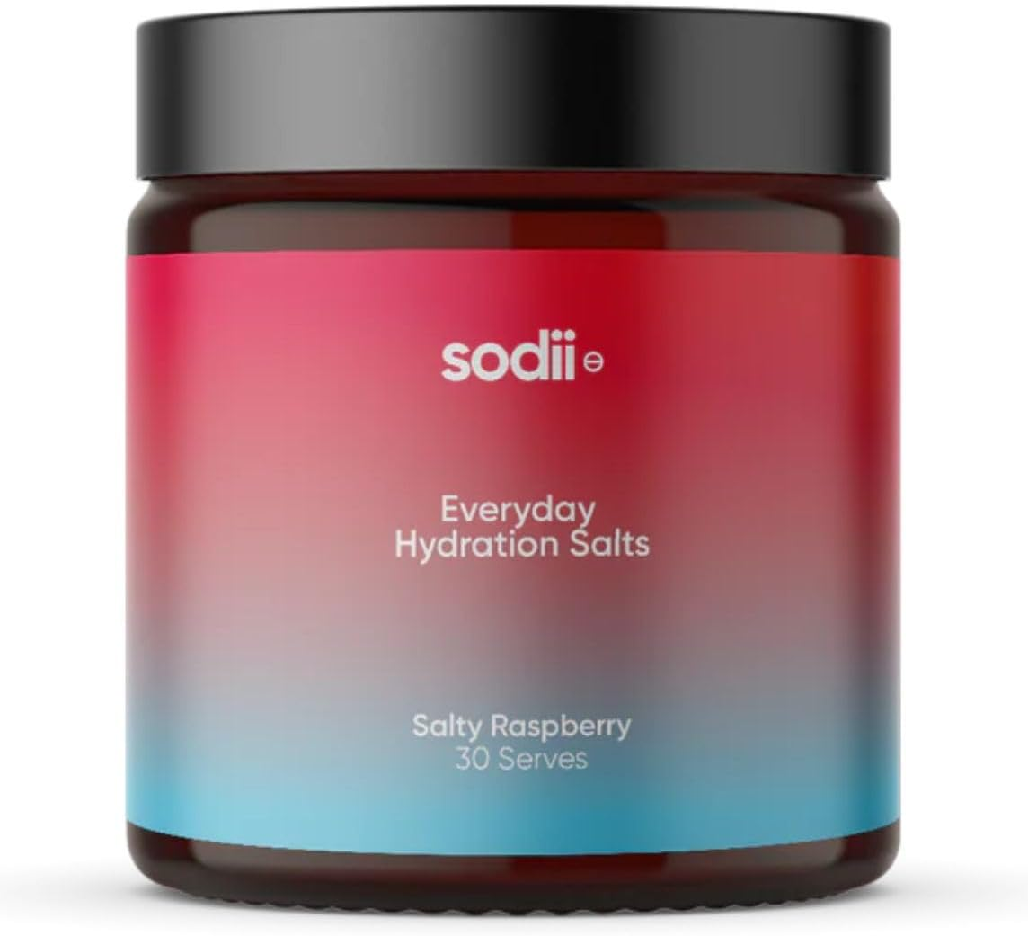 Sodii Everyday Hydration Salts, Salty Raspberry Flavour 180G image number 1