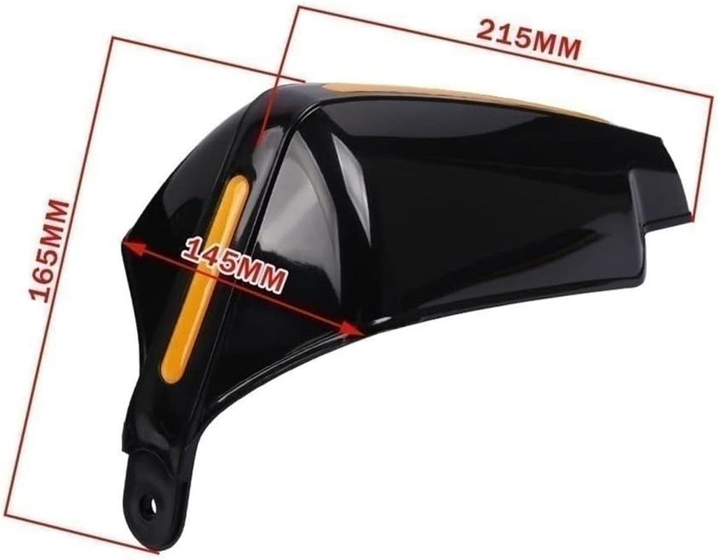 Motorcycle Handlebar Handguard Shield for FB Mondial HPS 125 HPS 300 Hipster HPS125 Motorcycle Accessories Handguard Windshield Hand Guards Handle Shield Handlebar (Color : B-Lack) image number 1
