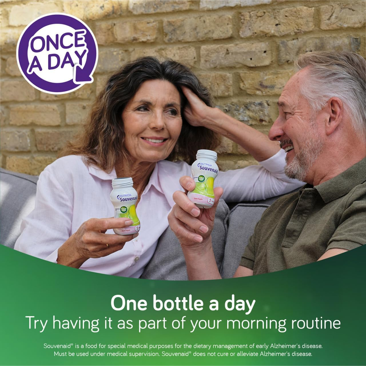 Nutricia Souvenaid Strawberry Flavour Memory Drink 125 Ml X 4 Pack