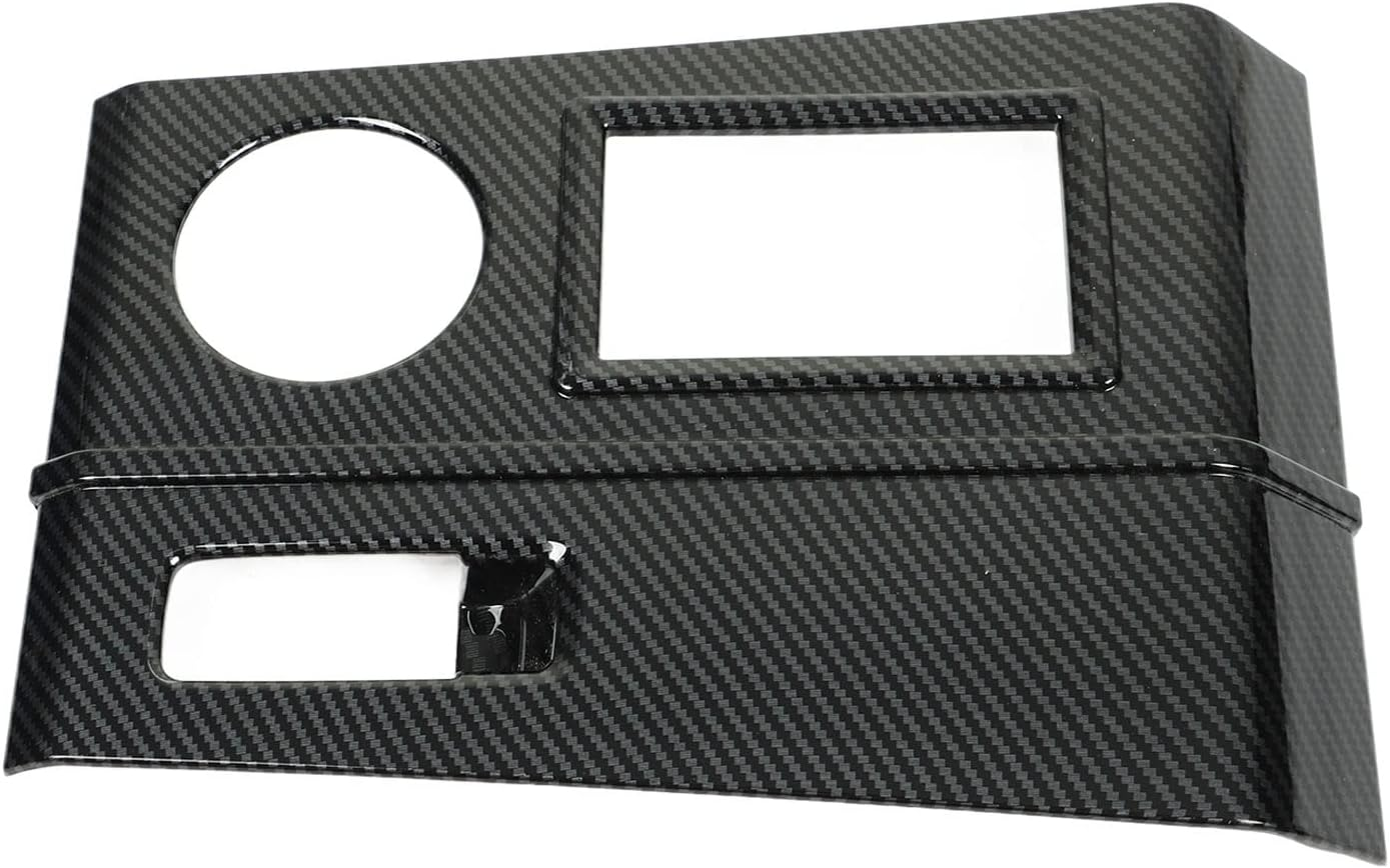 Panel Frame Cover, Carbon Fiber Gear Panel Cover, Center Console Panel Cover Trim for Mitsubishi Outlander 2023 image number 4