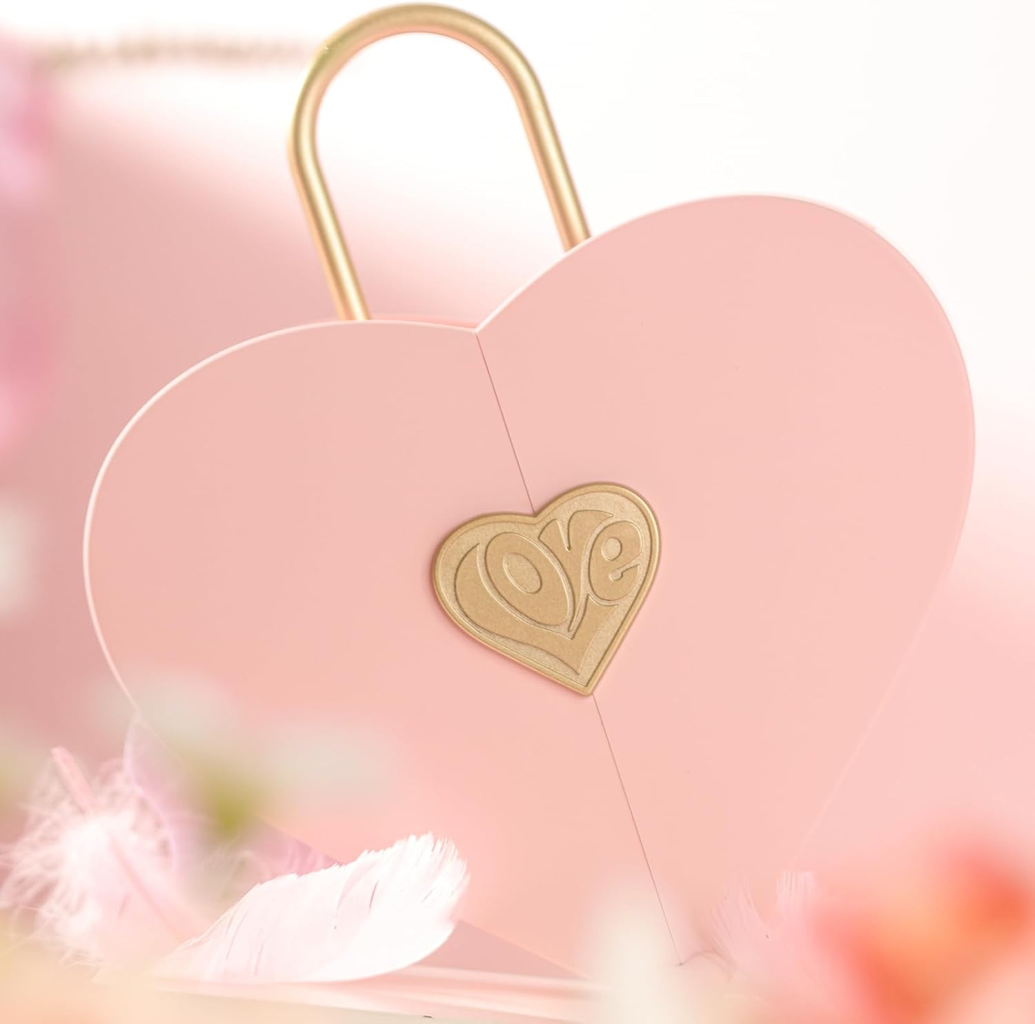 Ring/Earring/Necklace Jewelry Set Box Luxury Gift Box for Anniversary Birthday Christmas Jewelry Storage Case for Women (PINK) BOX ONLY