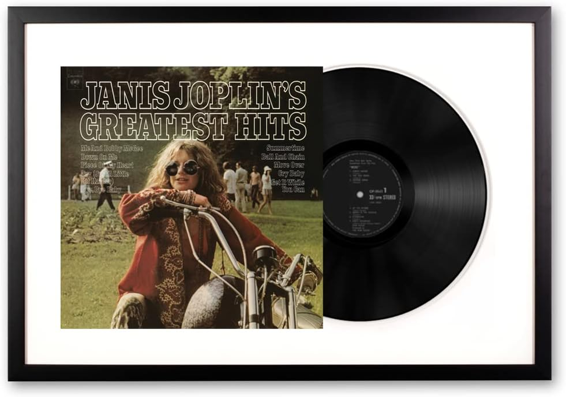 Vinyl Art Janis Joplin Janis Joplin'S Greatest Hits Memorabilia Framed image number 2