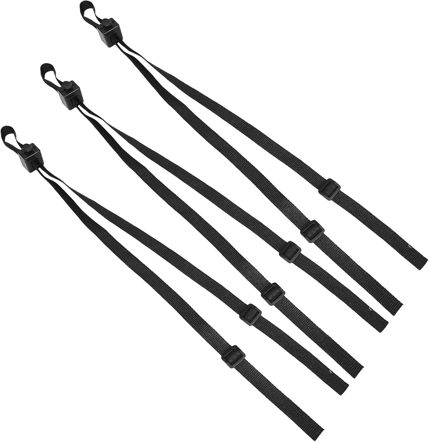 3Pcs Stroller Backrest Strap Safety Harness Adjuster for Recline Control in Prams and Highchairs Polyester Replacement Belt for Secure Seating