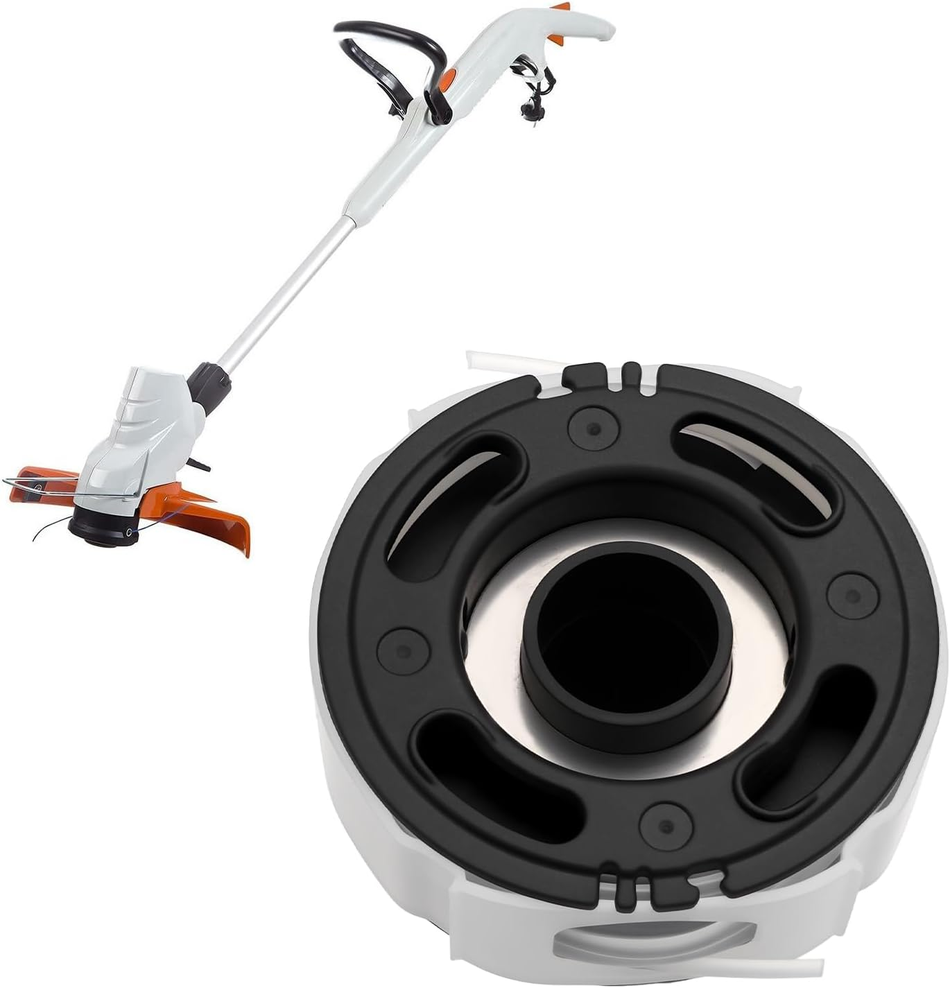 Create Idea 2X Trimmer Spool Replacement Compatible with STIHL FSA 56 FSE 52 Line Rewind Head 4008 710 4301 image number 5