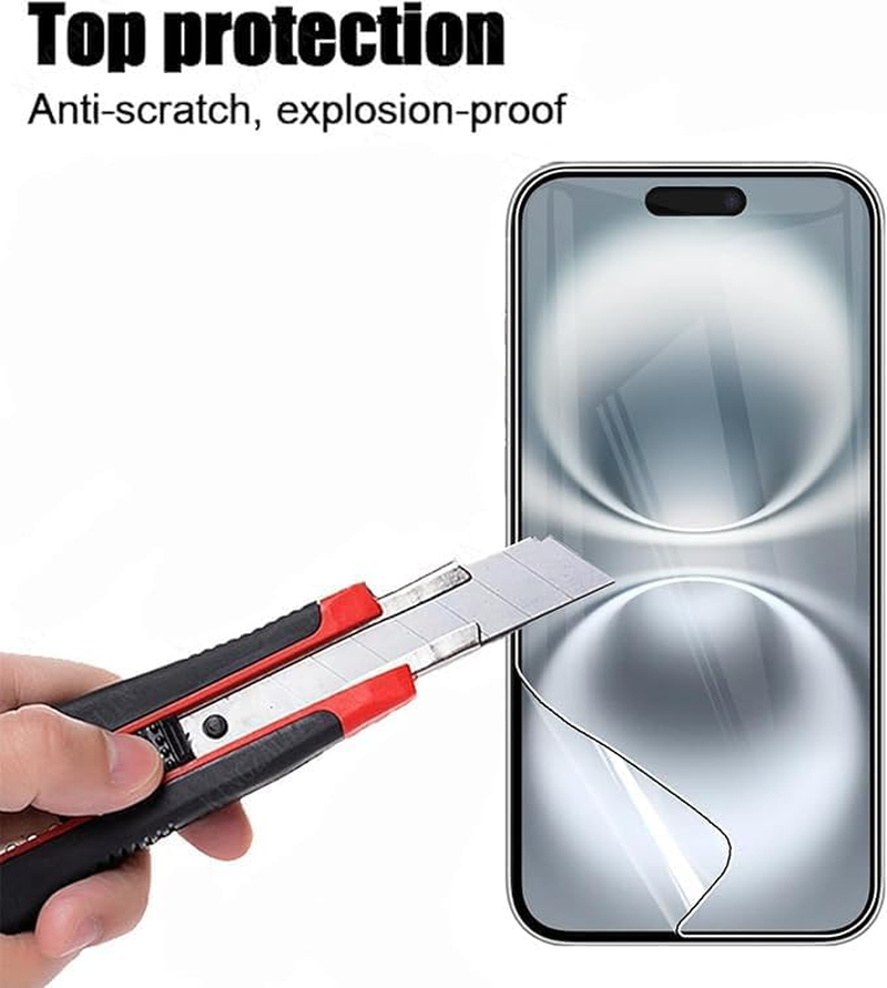 Soft PET Film Screen Protector Guard for Apple Iphone 16 PRO MAX Front and Back