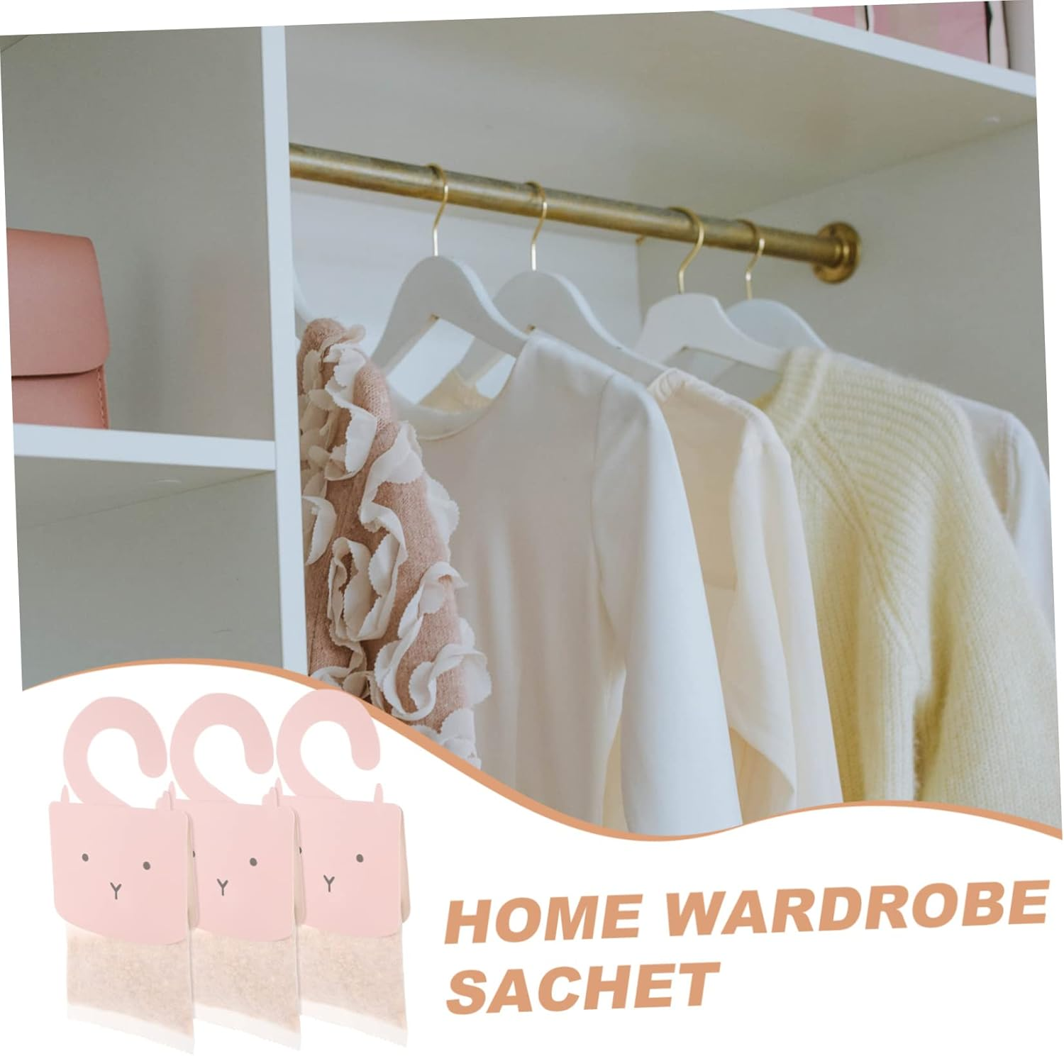 SEWACC 3Pcs Scented Sachets for Wardrobe and Clothes Fragrance Natural for Home Use for Closets and Suitcases Option image number 4